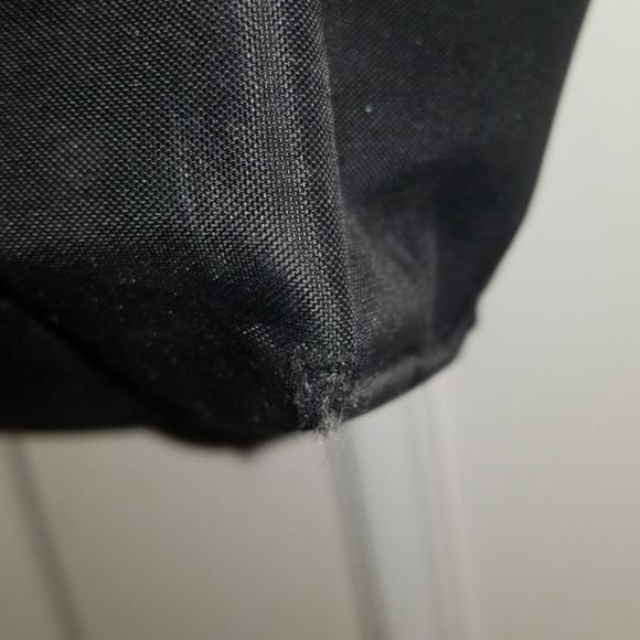 Longchamp Black Le Pliage Medium Shoulder Tote Bag - Picture 3 of 6